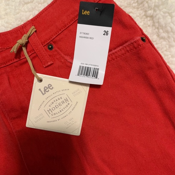 Red Lee Shorts - Picture 3 of 3
